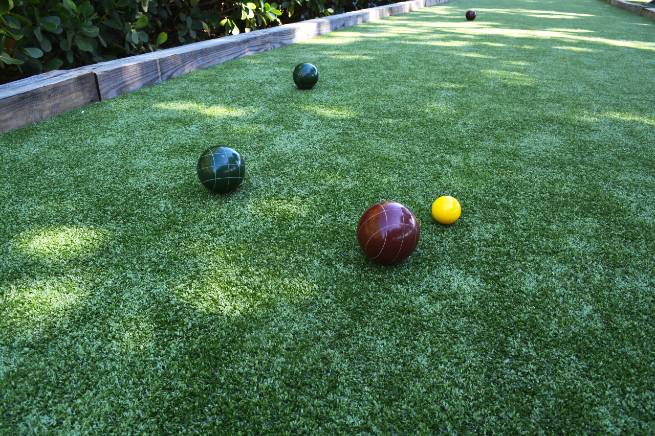 Austin synthetic bocce ball turf